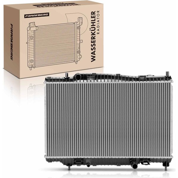 Frankberg 1X Radiatore Acqua Raffreddatore Motore Per Ford Fiesta Vi CB1 Ccn 1.6 St-image