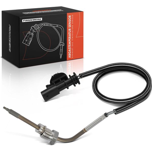 Frankberg 1X Sensore Temperatura Gas Di Scarico Per Fiat Doblo Cargo Mpv Piattaforma Telaio 263 1.6L-image