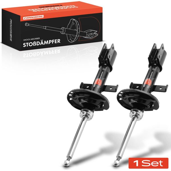 Frankberg 2X Ammortizzatore Asse Anteriore Per Renault Captur I H5 J5 0.9L 1.2L 1.3L 1.5L Anno Dal 2013-image