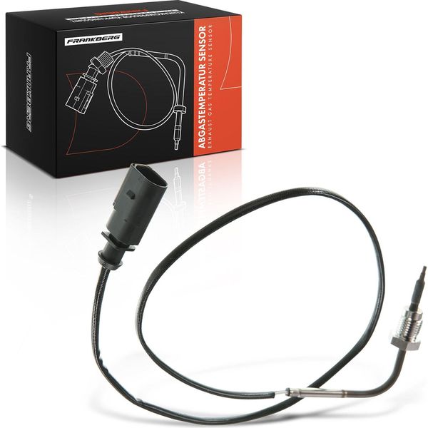 Frankberg 1X Sensore Temperatura Gas Di Scarico Per Vw Golf Vii Audi A3 Seat Leon Sc/St Skoda Octavia Iii-image