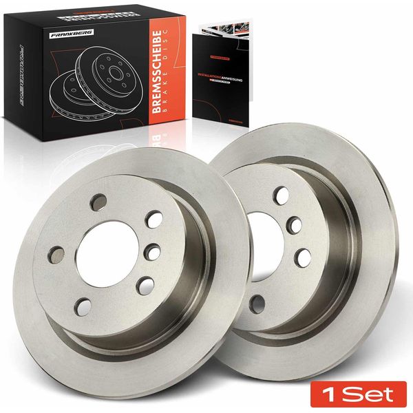 Frankberg 2X Dischi Freno Asse Posteriore Per Mini Mini Cabriolet F55 F56 F57 Anno Dal 2013-image