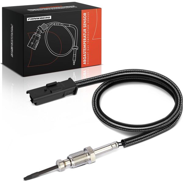 Frankberg 1X Sensore Temperatura Gas Di Scarico Per CitroëN Berlingo C3 C4 Ii DS3 Peugeot 207 308 4008-image