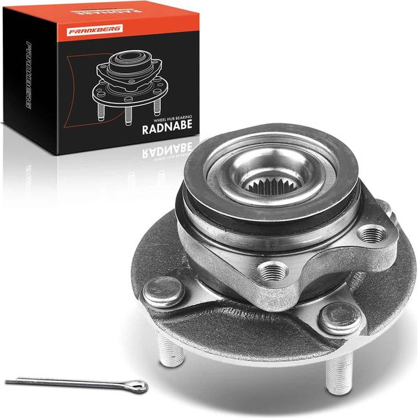 Frankberg 1X Mozzo Ruota Set Di Cuscinetti Asse Anteriore Entrambi I Lati Per Nissan Tiida Hatchback 1.5L 1.6L 1.8L 2004-2012-image