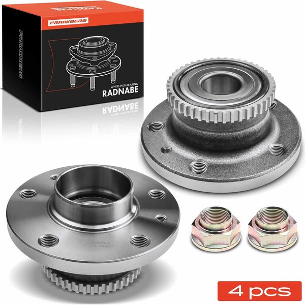 Frankberg 2X Mozzo Ruota Set Cuscinetti Asse Posteriore Entrambi I Lati Per Renault Avantime Espace Ii Iii 2.0L 2.2L 1991-2003-image