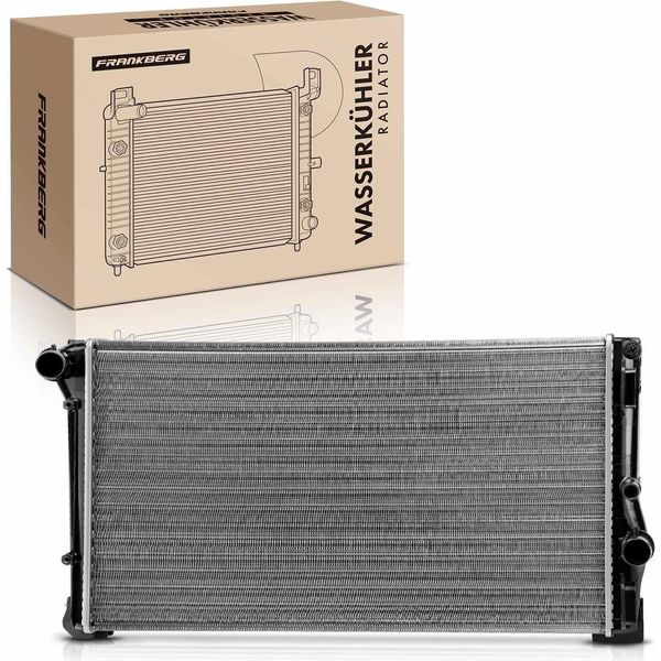 Frankberg 1X Radiatore Acqua Radiatore Motore Per Fiat Idea Punto Lancia Musa Ypsilon 1.2L-image