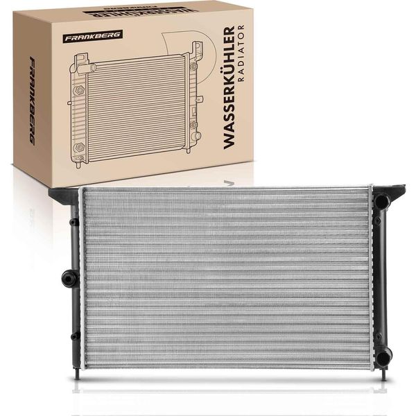 Frankberg 1X Radiatore Acqua Radiatore Motore Per Nissan Pick-Up D22 2.5L 1998-2005-image
