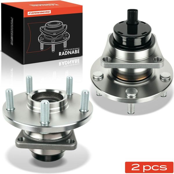 Frankberg 2X Mozzo Ruota Set Cuscinetto Asse Posteriore Entrambi I Lati Per Toyota Corolla Verso 1.6L 1.8L 2.0L 2.2L 2001-2009-image