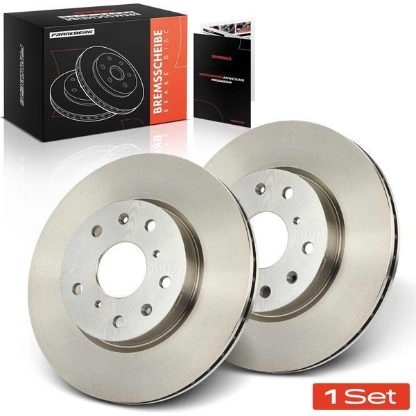 Frankberg 2X Dischi Freno Asse Anteriore Per Fiat Sedici 189 Suzuki SX4 Notchback Ey Gy Anno Dal 2006-image