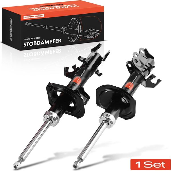 Frankberg 2X Ammortizzatore Asse Anteriore Per Nissan NV200 Van Nv200/Evalia Bus 1.5L 1.6L Anno Dal 2010-image