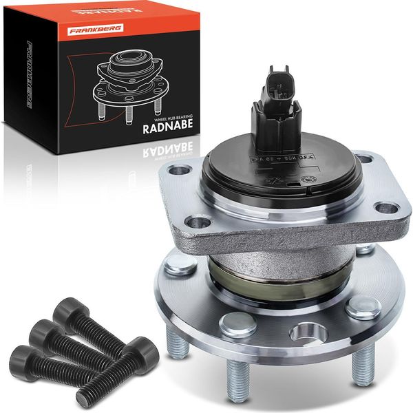 Frankberg 1X Mozzo Ruota Set Di Cuscinetti Asse Posteriore Entrambi I Lati Per Ford Mondeo Iii Notchback Tournament Jaguar X-Type Estate-image