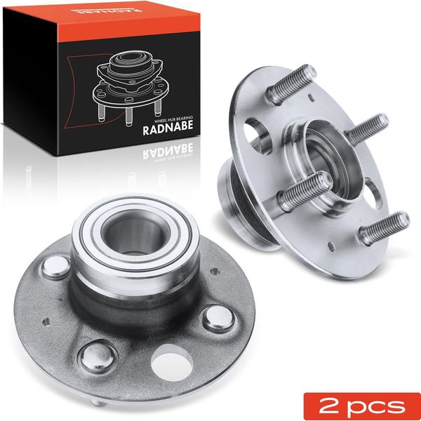 Frankberg 2X Mozzo Ruota Posteriore Set Di Cuscinetti Per Honda Civic Vii Coupe Hatchback Notchback-image