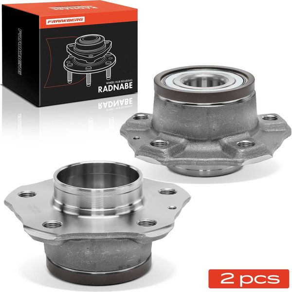 Frankberg 2X Set Di Cuscinetti Ruota Mozzo Anteriore E Posteriore Per Audi A4 Avant A5 Cabriolet Sportback A6 2007-2018-image