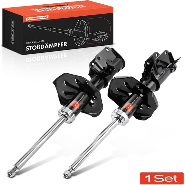 Frankberg 2X Ammortizzatore Asse Anteriore Per Mazda 323 F Vi Bj 323 S Vi 1.3L 1.5L 1.8L 2.0L 1998-2000-image