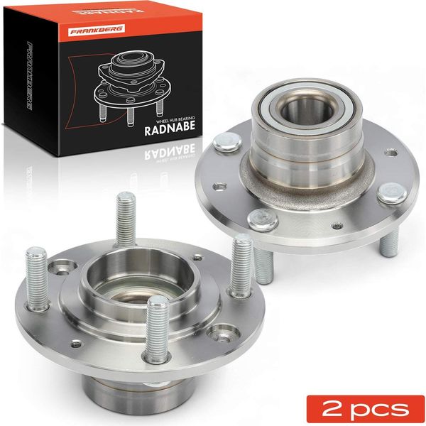 Frankberg 2X Mozzo Ruota Set Cuscinetto Asse Posteriore Entrambi I Lati Per Mitsubishi Carisma Notchback Space Star Mpv-image