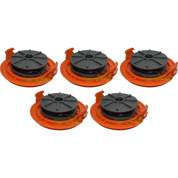 5X Bobina + Cappuccio Per Decespugliatore Gardena Powercut 500 650-28 Li-40-30 05307-20-image