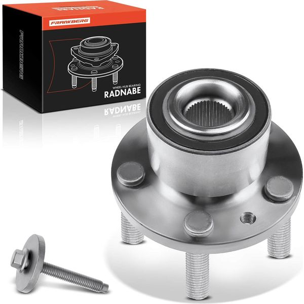 Frankberg 1X Mozzo Ruota Set Di Cuscinetti Asse Anteriore Entrambi I Lati Per Ford Galaxy S-Max Land Rover Freelander 2-image