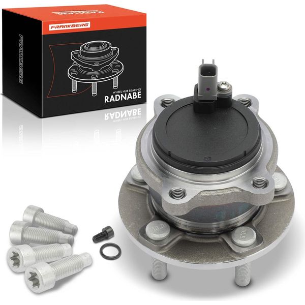 Frankberg 1X Mozzo Ruota Set Cuscinetto Asse Posteriore Entrambi I Lati Per Ford C-Max Ii Van Grand 1.0L 1.5L 1.6L 2.0L 2010-2019-image