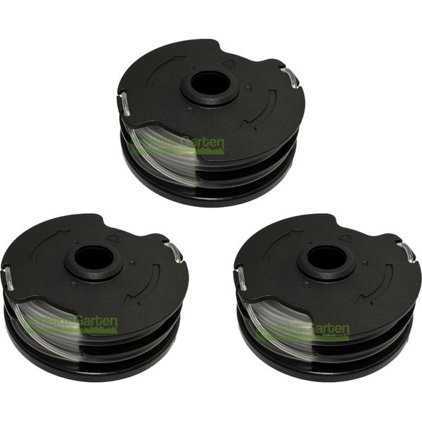 3 X Fadenspule FüR Parkside 351753 360066 365589 385583 402319 TLP-01 Motorsene-image
