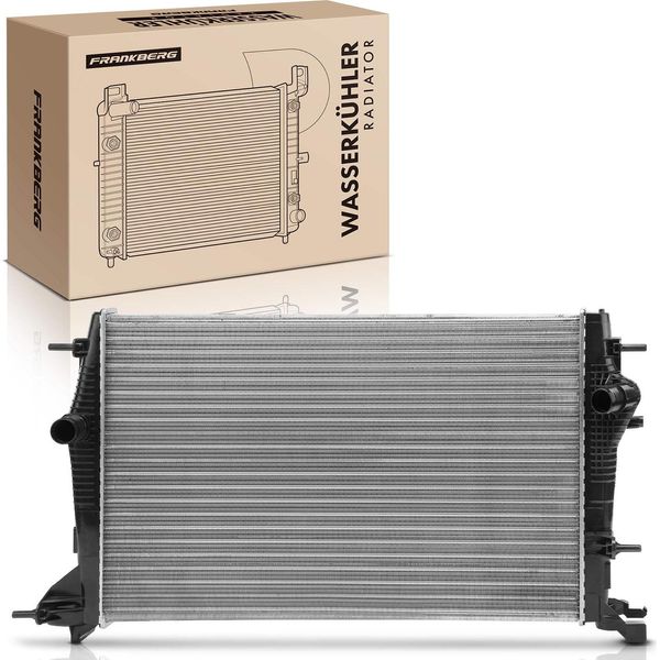 Frankberg 1X Radiatore Acqua Radiatore Motore Per Renault Grand ScéNic Iii Jz0/1ScéNic Iii-image