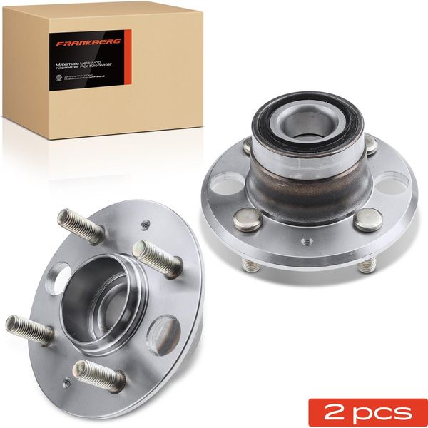 Frankberg 2X Mozzo Ruota Set Cuscinetti Posteriori Per Honda Civic V Hatchback Notchback Vi Aerodeck Fastback-image
