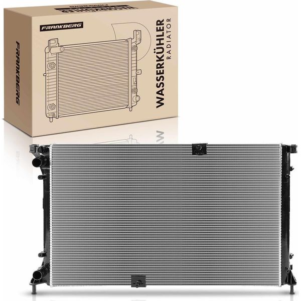 Frankberg 1X Radiatore Acqua Radiatore Motore Per Nissan Primastar X83 Opel F7 Renault Fl-image