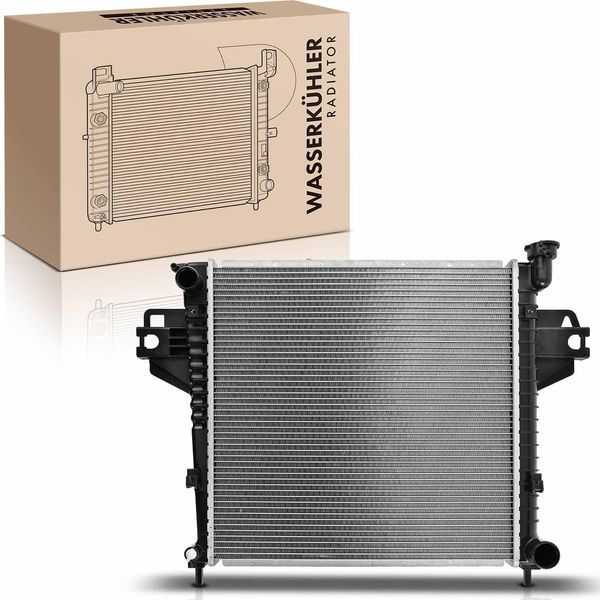 Frankberg 1X Radiatore Acqua Radiatore Motore Per Jeep Cherokee Kj 3.7L 2006-2008-image
