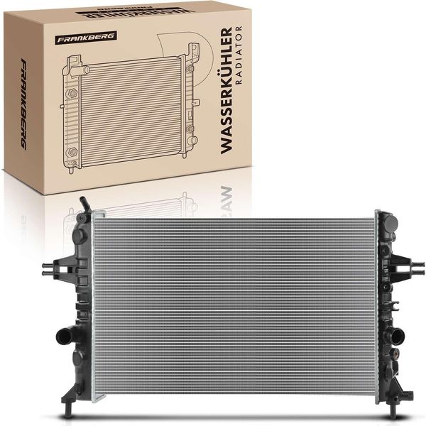 Frankberg 1X Radiatore Acqua Radiatore Motore Per Opel Astra G Zafira A 1.6L-image
