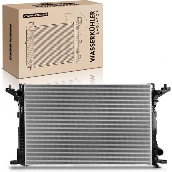 Frankberg 1X Radiatore Acqua Radiatore Motore Per Vw Touareg Audi A4-A8 Bentley-image