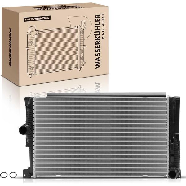 Frankberg 1X Radiatore Acqua Radiatore Motore Per Bmw Serie 5 F10 F18 Touring F11-image