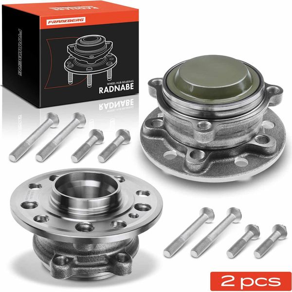 Frankberg 2X Mozzo Ruota Set Di Cuscinetti Asse Anteriore Entrambi I Lati Per Mercedes-Benz W205 A205 C205 S205 C257 W213 A238 C238 S213-image