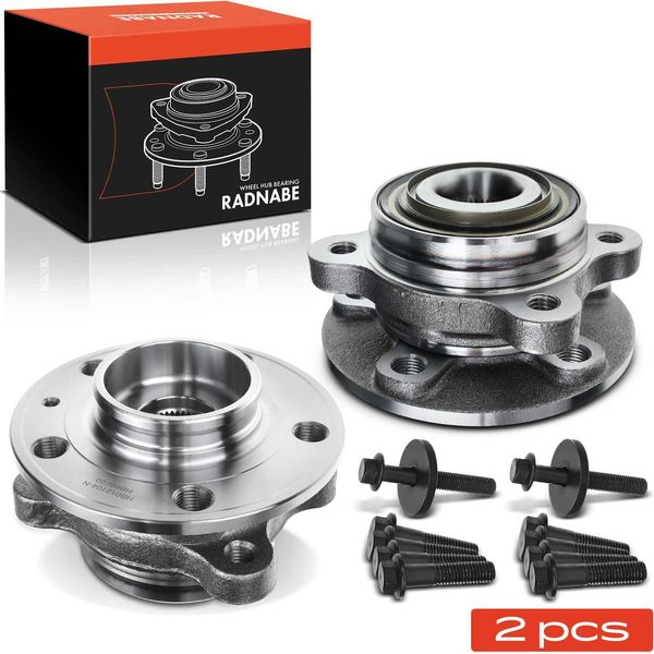 Frankberg 2X Set Di Cuscinetti Ruota Mozzo Anteriore Per Volvo XC90 I 2.4L 2.5L 2.9L 3.2L 4.4L 2006-2014-image