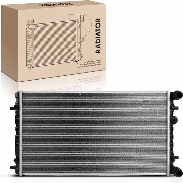 Frankberg 1X Radiatore Acqua Radiatore Motore Per Vw New Beetle Cabriolet 1C1 9C1 1Y7 1999-2010-image