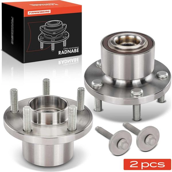 Frankberg 2X Set Di Cuscinetti Ruota Anteriore Per Ford Focus Ii Mondeo Iv Notchback Turnier-image