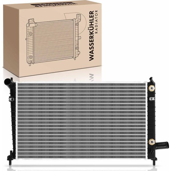 Frankberg 1X Radiatore Acqua Radiatore Motore Per Saab 9-5 Estate YS3E 2.0L 3.0L 1997-2001-image