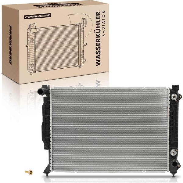 Frankberg 1X Radiatore Acqua Radiatore Motore Per Audi A6 4B2 4B5 2.5L 1997-2005-image