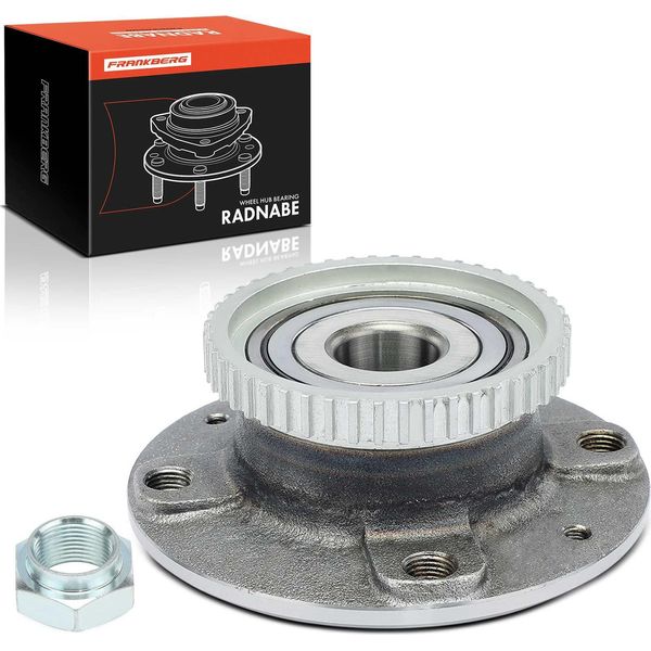 Frankberg 1X Set Di Cuscinetti Per Mozzo Ruota, Asse Posteriore, Entrambi I Lati Per CitroëN Saxo Xsara Break Coupé Furgone/Station Wagon Peugeot 106 Ii-image