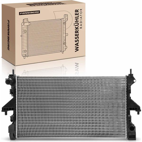 Frankberg 1X Radiatore Acqua Radiatore Motore Per Peugeot Boxer CitroëN Jumper Piattaforma/Telaio-image