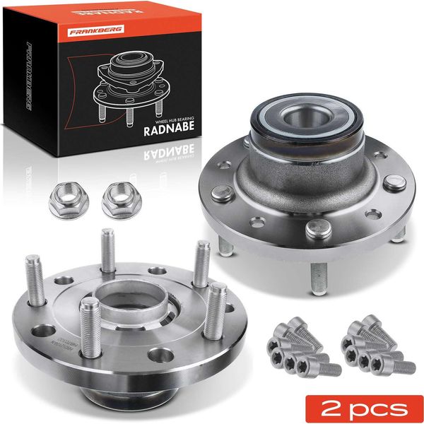 Frankberg 2X Mozzo Ruota Set Cuscinetto Posteriore Per Ford Tourneo Custom V362 Bus Transit Box V363 Anno Dal 2012-image