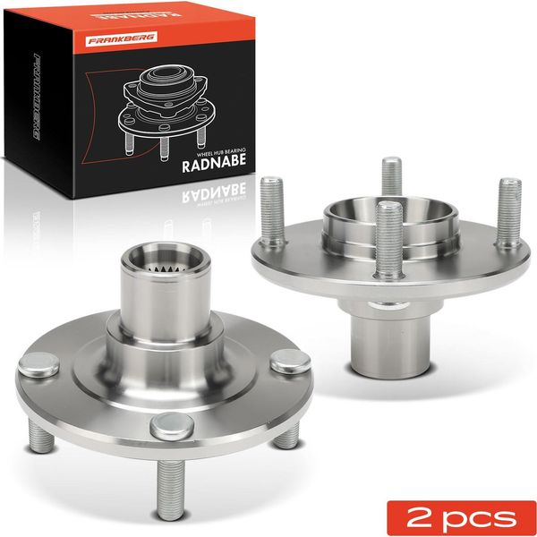 Frankberg 2X Set Di Cuscinetti Ruota Mozzo Anteriore Per Nissan Almera 2 Hatchback N16 2000-2006-image