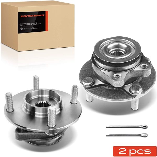 Frankberg 2X Mozzo Ruota Anteriore Set Di Cuscinetti Per Nissan Tiida Hatchback 1.5L 1.6L 1.8L 2004-2012-image
