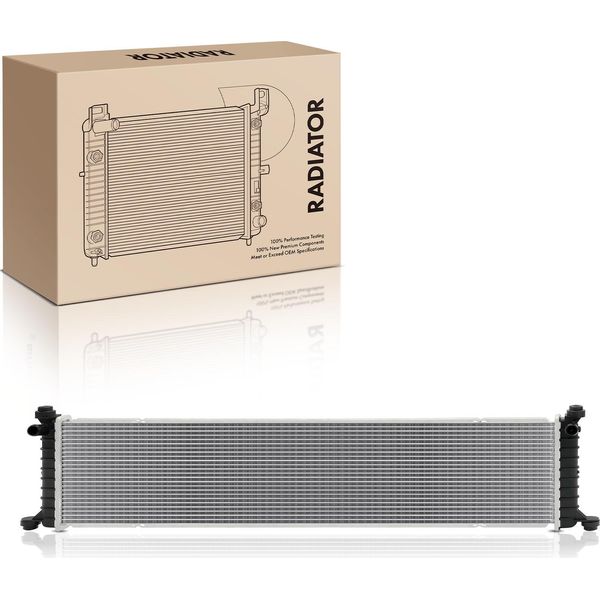Frankberg 1X Radiatore Acqua Radiatore Motore Per Tesla Model S 5YJS Anno Dal 2015-image