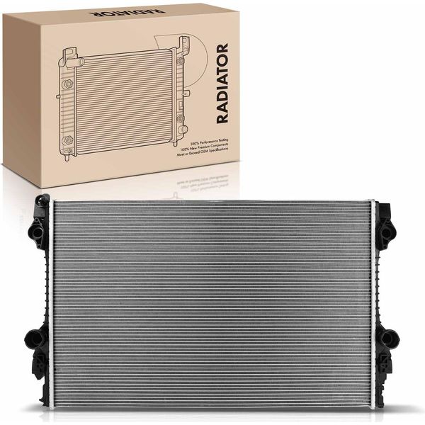 Frankberg 1X Radiatore Acqua Radiatore Motore Per Porsche Panamera 3.0 3.6 4.8L 2009-2016-image