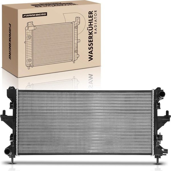 Frankberg 1X Radiatore Acqua Radiatore Motore Per CitroëN Jumper Fiat Peugeot Boxer-image