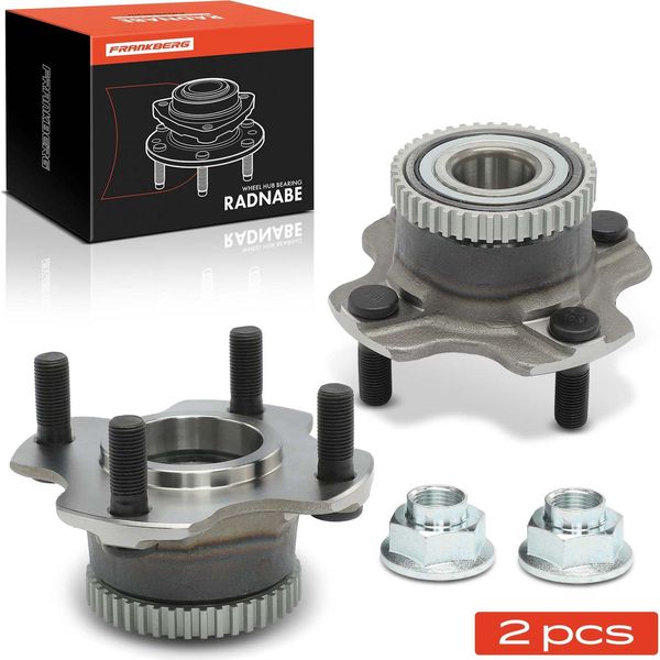 Frankberg 2X Mozzo Ruota Set Cuscinetto Asse Posteriore Entrambi I Lati Per Suzuki Ignis I Fh Ignis Ii Mh 1.5L Anno Dal 2003-image