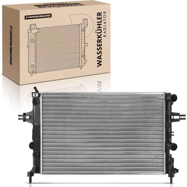 Frankberg 1X Radiatore Acqua Radiatore Motore Per Opel Astra G Cc F08 F48 Caravan 1.2L 1.4L-image