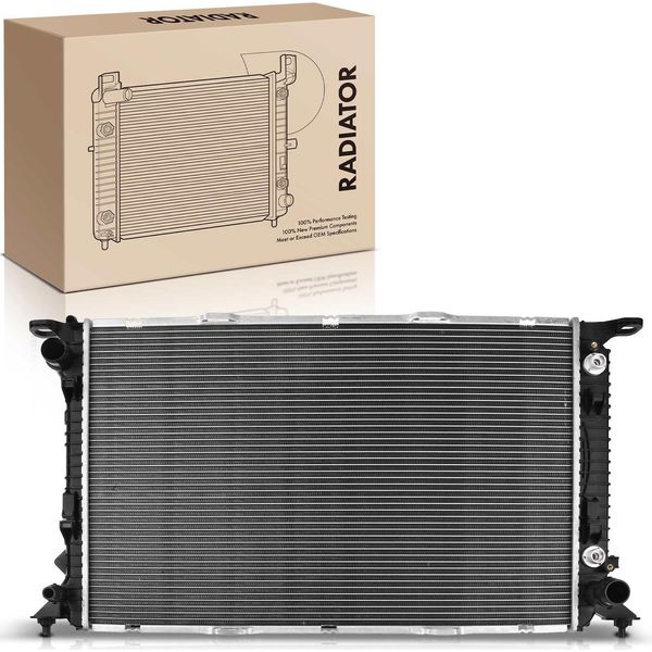 Frankberg 1X Radiatore Acqua Radiatore Motore Per Audi A4 8K A5 A6 A7 Q5 Porsche Macan-image