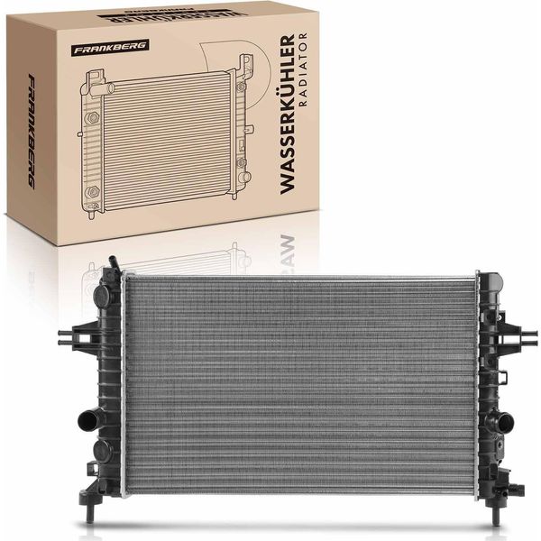 Frankberg 1X Radiatore Acqua Radiatore Motore Per Opel Astra H Caravan Gtc Furgone / Station Wagon A04 L35 L70-image