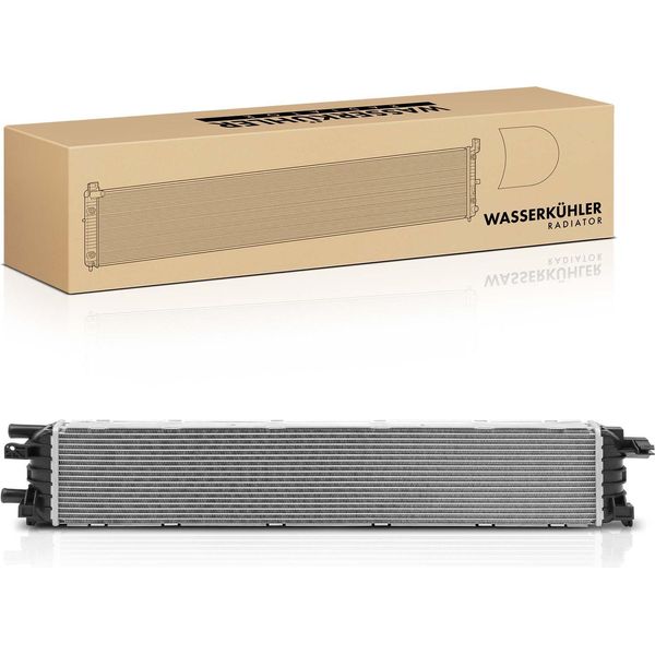 Frankberg 1X Radiatore Acqua Radiatore Motore Per Audi A4 8K B8 A5 A6 4G A7 A8 Q5 8R 2.0L-4.0L-image