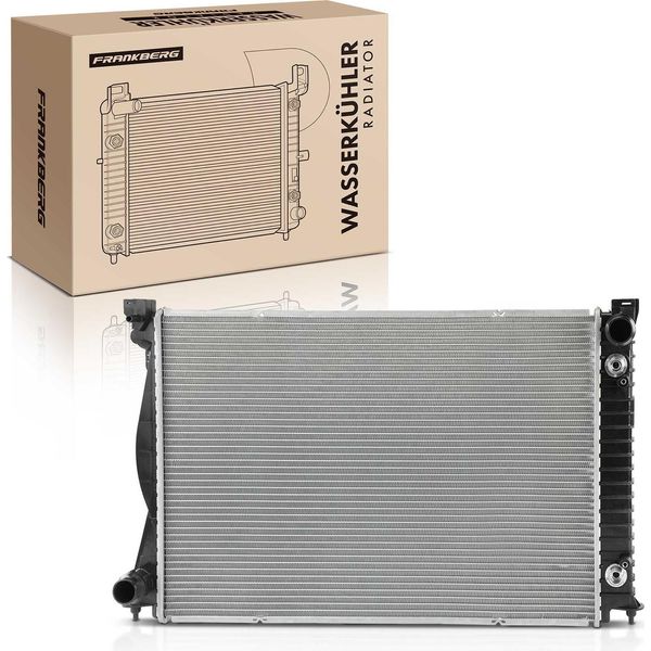Frankberg 1X Radiatore Acqua Radiatore Motore Per Audi A6 4F2 C6 3.0L 2004-2011-image