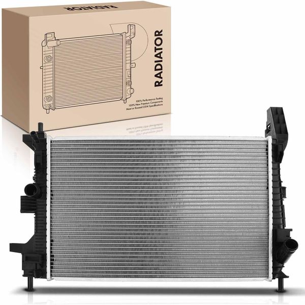 Frankberg 1X Radiatore Raffreddatore Acqua Raffreddatore Motore Per Ford C-Max Ii Focus Iii Transit Connect-image